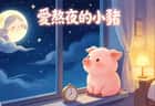 小故事｜愛熬夜的小豬