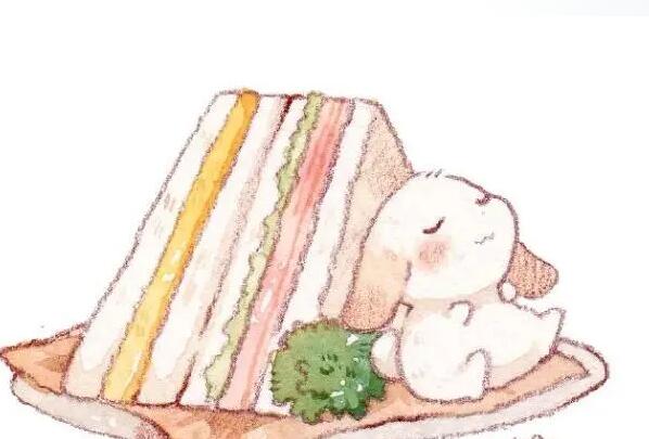 不敢走夜路的小兔子