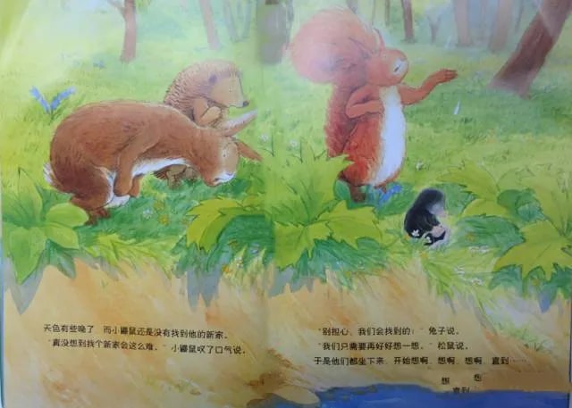 繪本故事 | 小鼴鼠找新家
