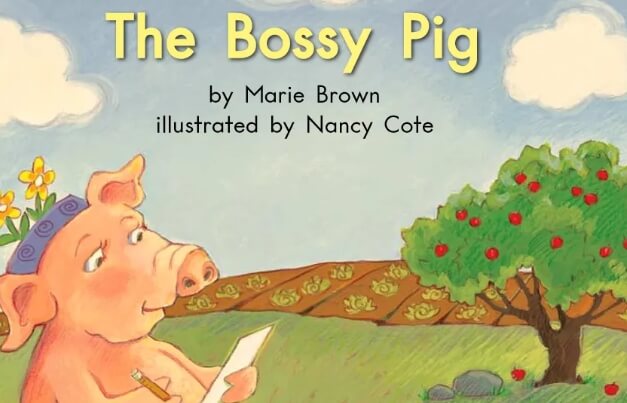英文繪本 | 專橫的豬 ( The Bossy Pig )