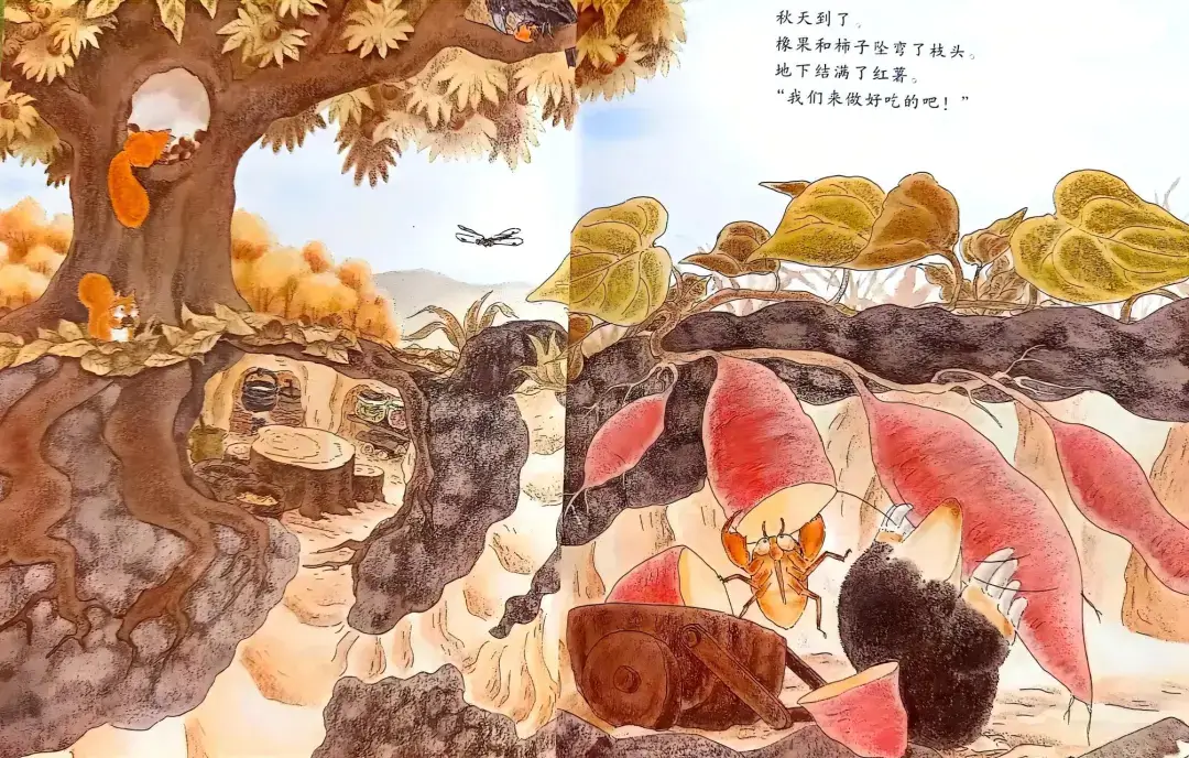 繪本故事 | 小鼴鼠和蟬寶寶