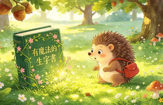 一本有魔法的生字書