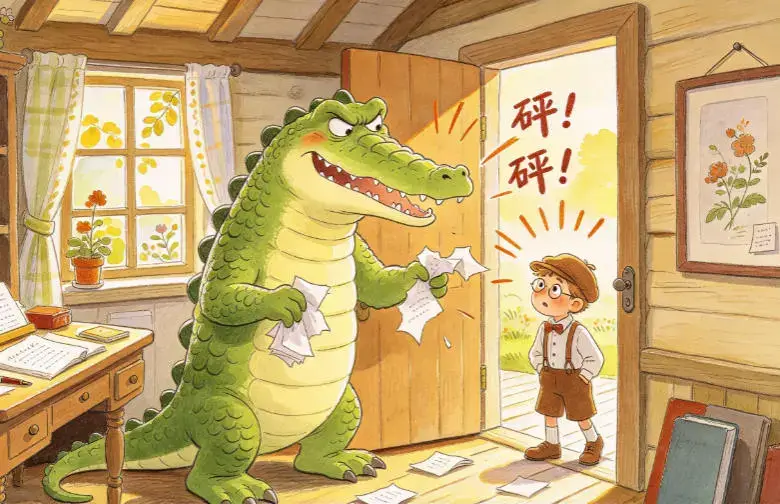 鱷魚先生來敲門