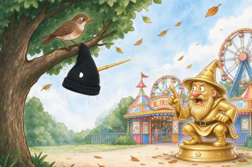 一頂想學魔法的毛線帽